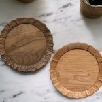 بشقاب طرح تاج دخت