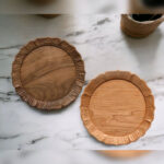 بشقاب طرح تاج دخت