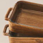 ظرف سرو چوبی پیرکسی