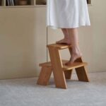 چهارپایه کلاسیک راش
